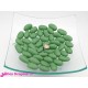 Dragées amande 43% (couche de sucre fine), vert eucalyptus brillant - 1kg