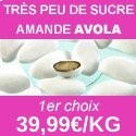 Dragées amande Avola 60% 1er choix